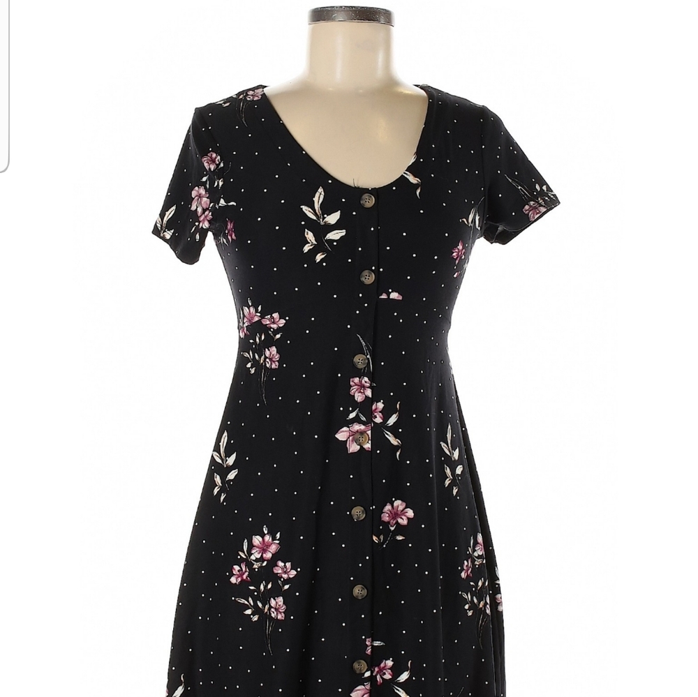 Pink rose dress